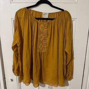 Giada Forte Resort Peasant Silk Blouse